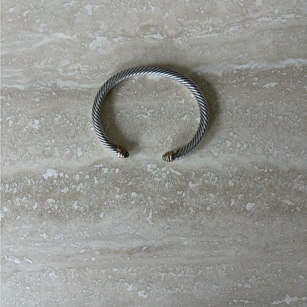 David Yurman Classic Cable Bracelet Peridot - Picture 3 of 6